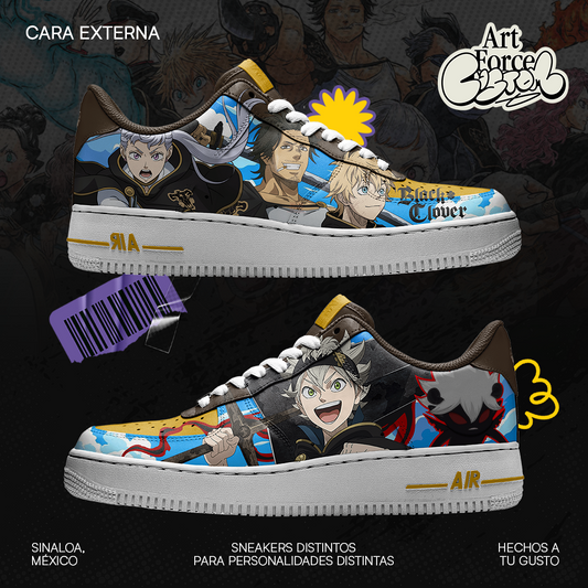 Air Force 1 x Black Bulls - Black Clover