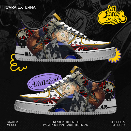 Air Force 1 x  Asta - Black Clover